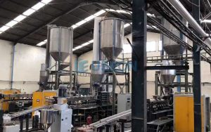 1000kg/h PET Bottle Flakes Recycling Machine in Indonesia