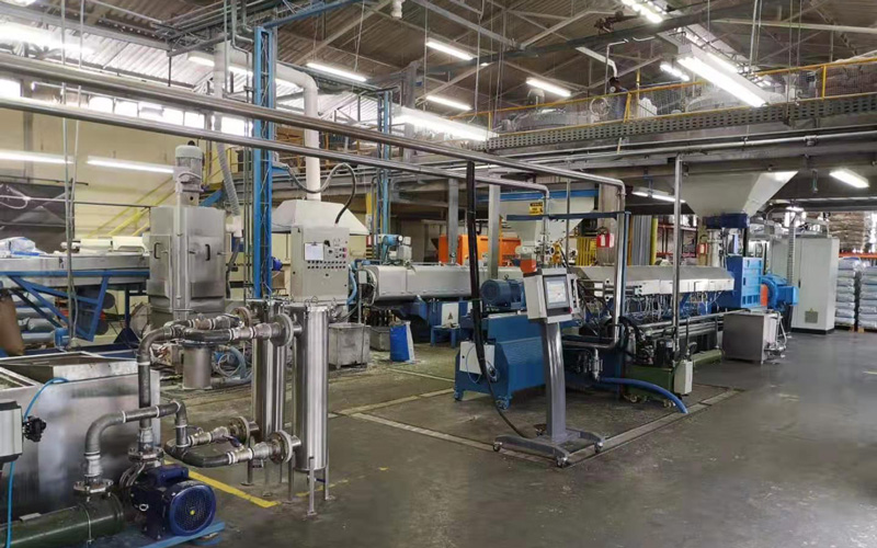 1500kg/h TPE TPR Production Line in Brazil