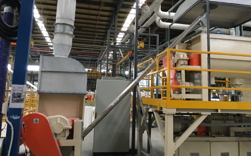 800kg/h HDPE Sheet Extrusion Line