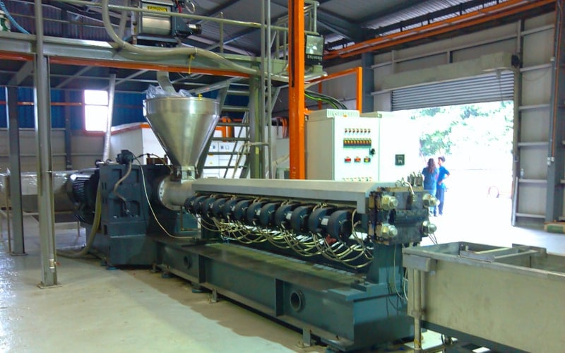 1000kg/h Rotational Moulding Compounding Line in UK