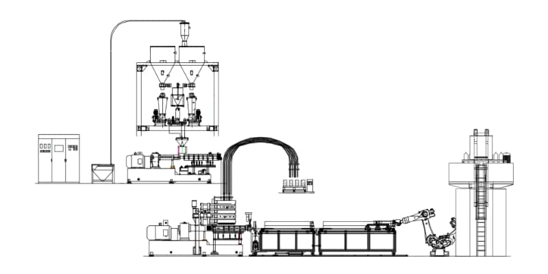 Flow chart of LFT-D-ECM